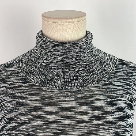 Raoul Black Striped Knit Turtleneck - Picture 2 of 8